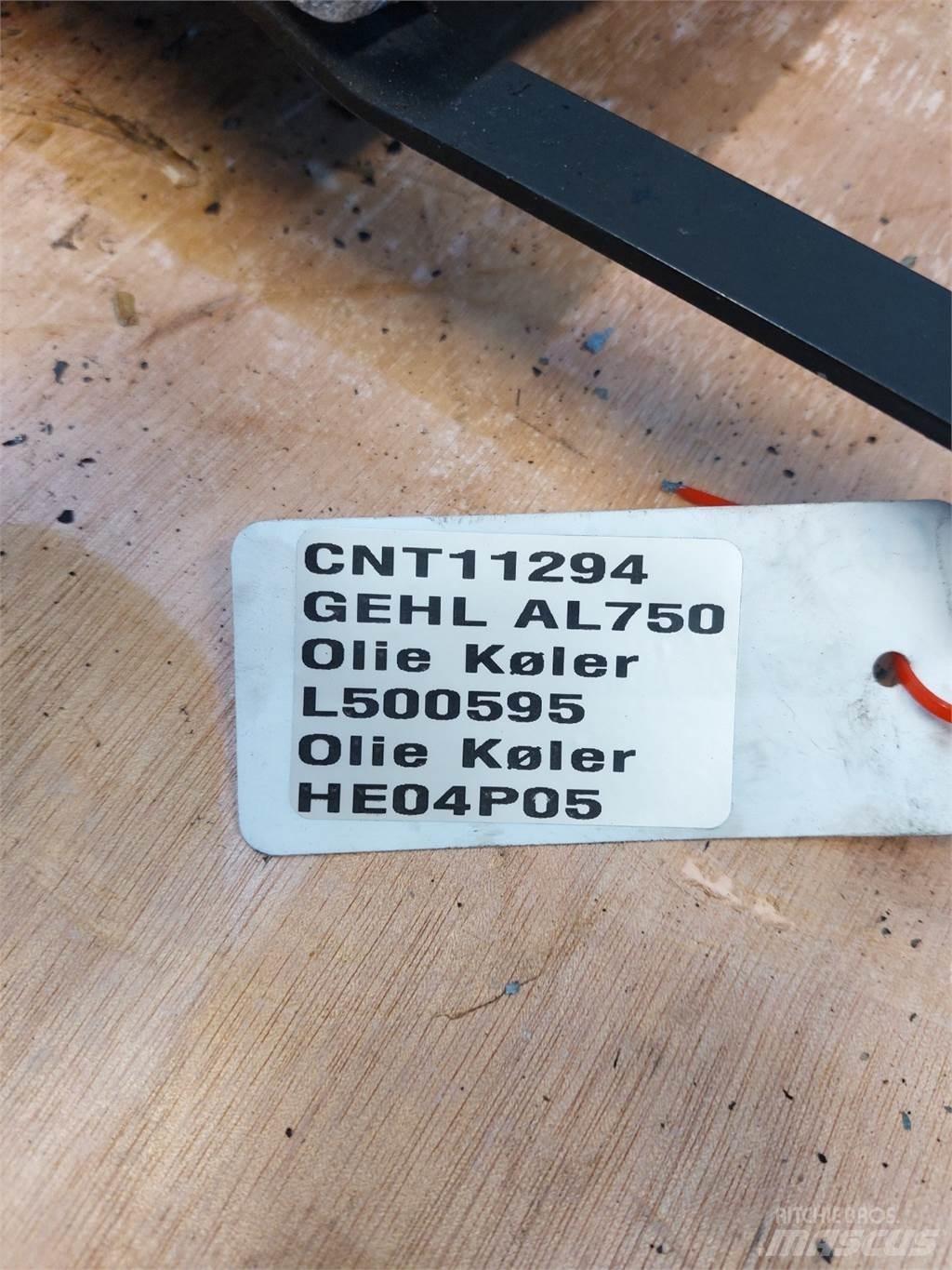 Gehl AL750 Radiatoriai
