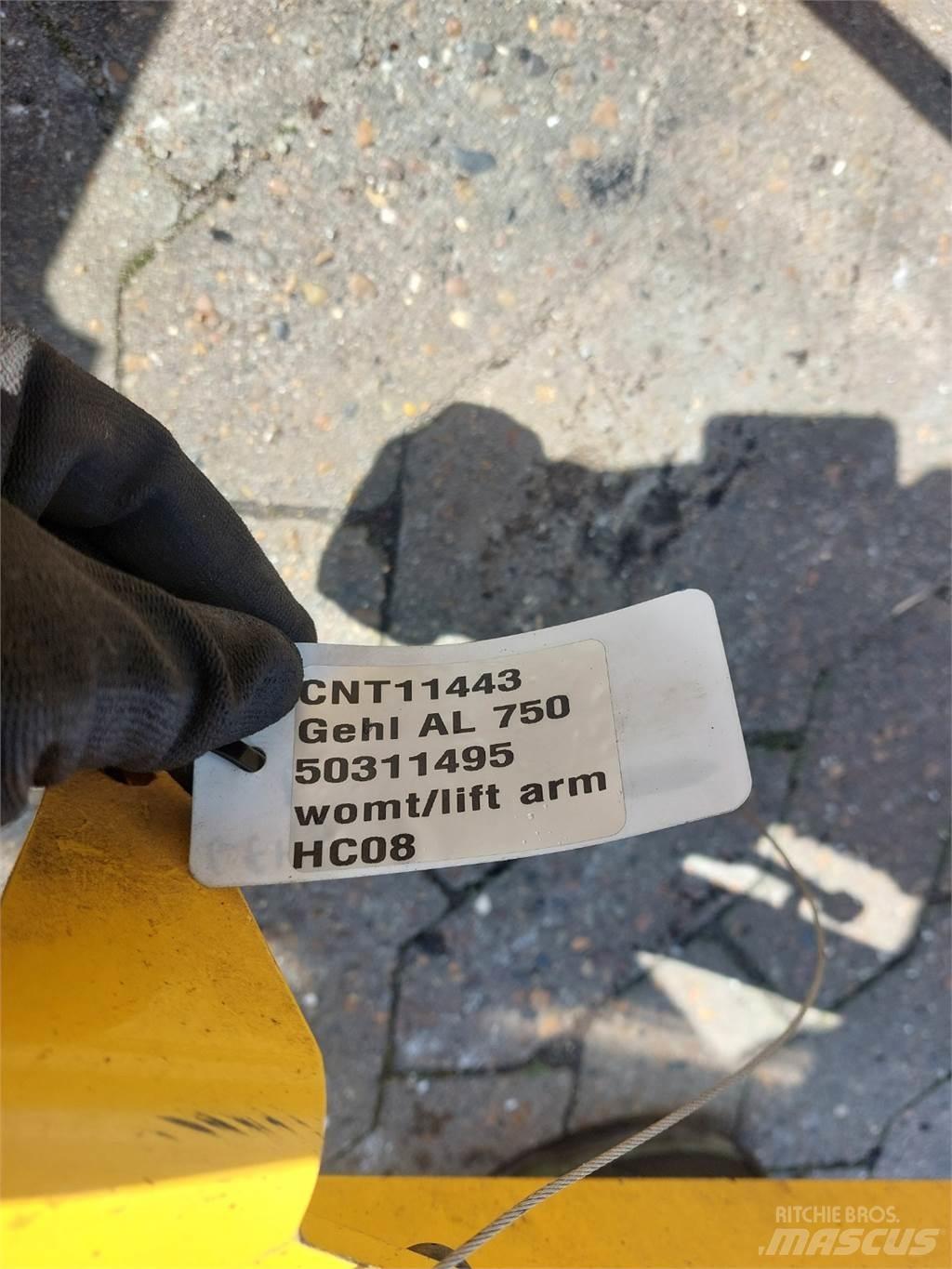 Gehl AL750 Sijos ir savivarčiai
