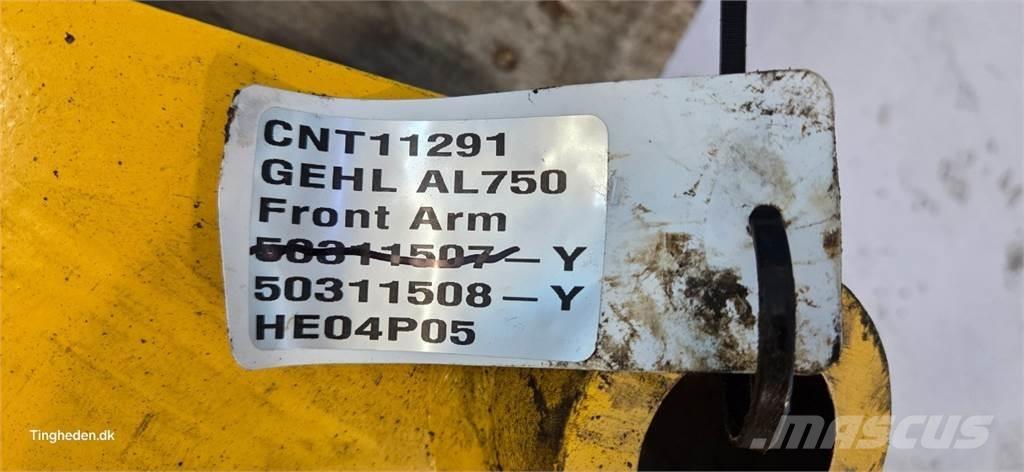 Gehl AL750 Sijos ir savivarčiai