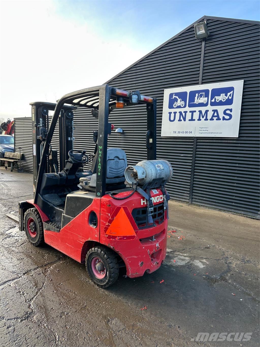 Hangcha FG18 LPG (dujiniai) krautuvai