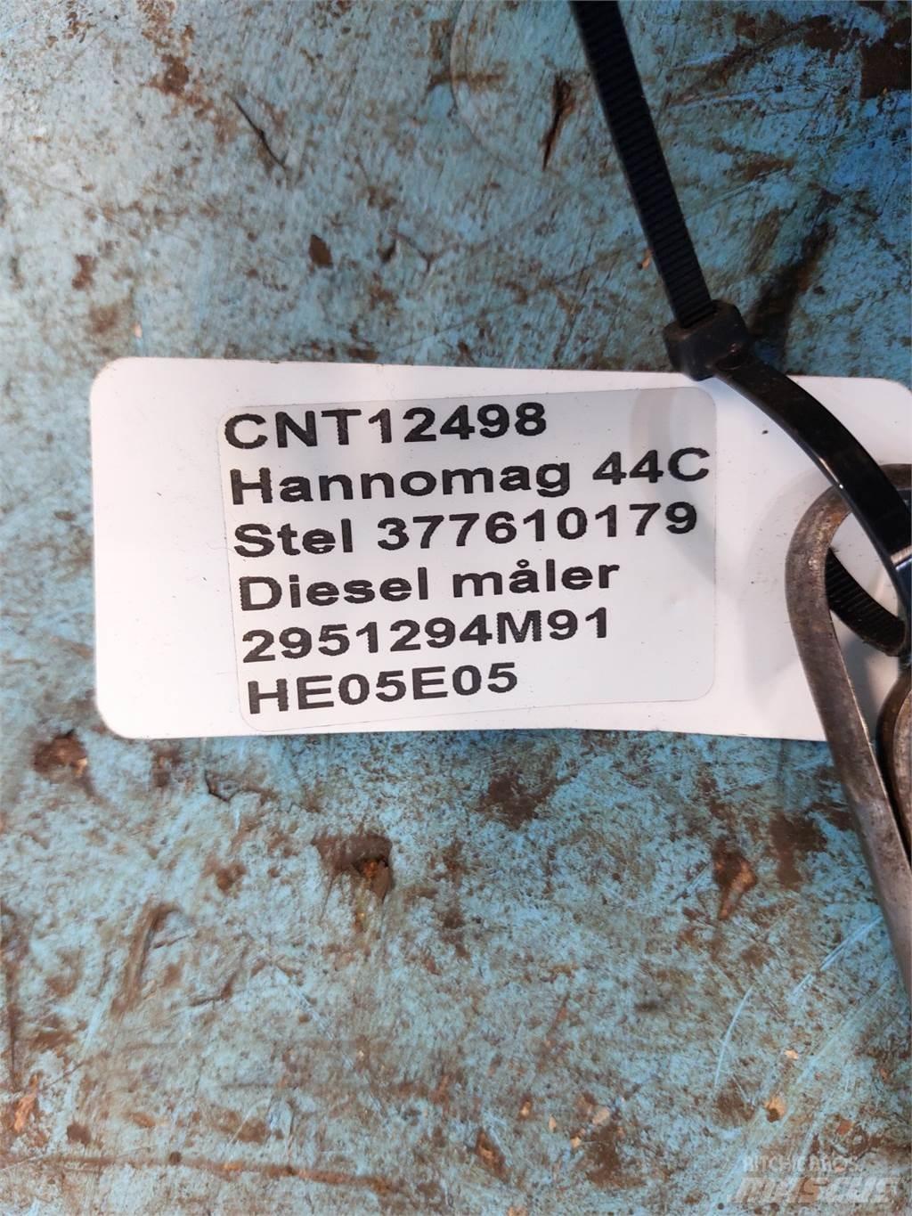  Hannonag 44C Kiti naudoti statybos komponentai