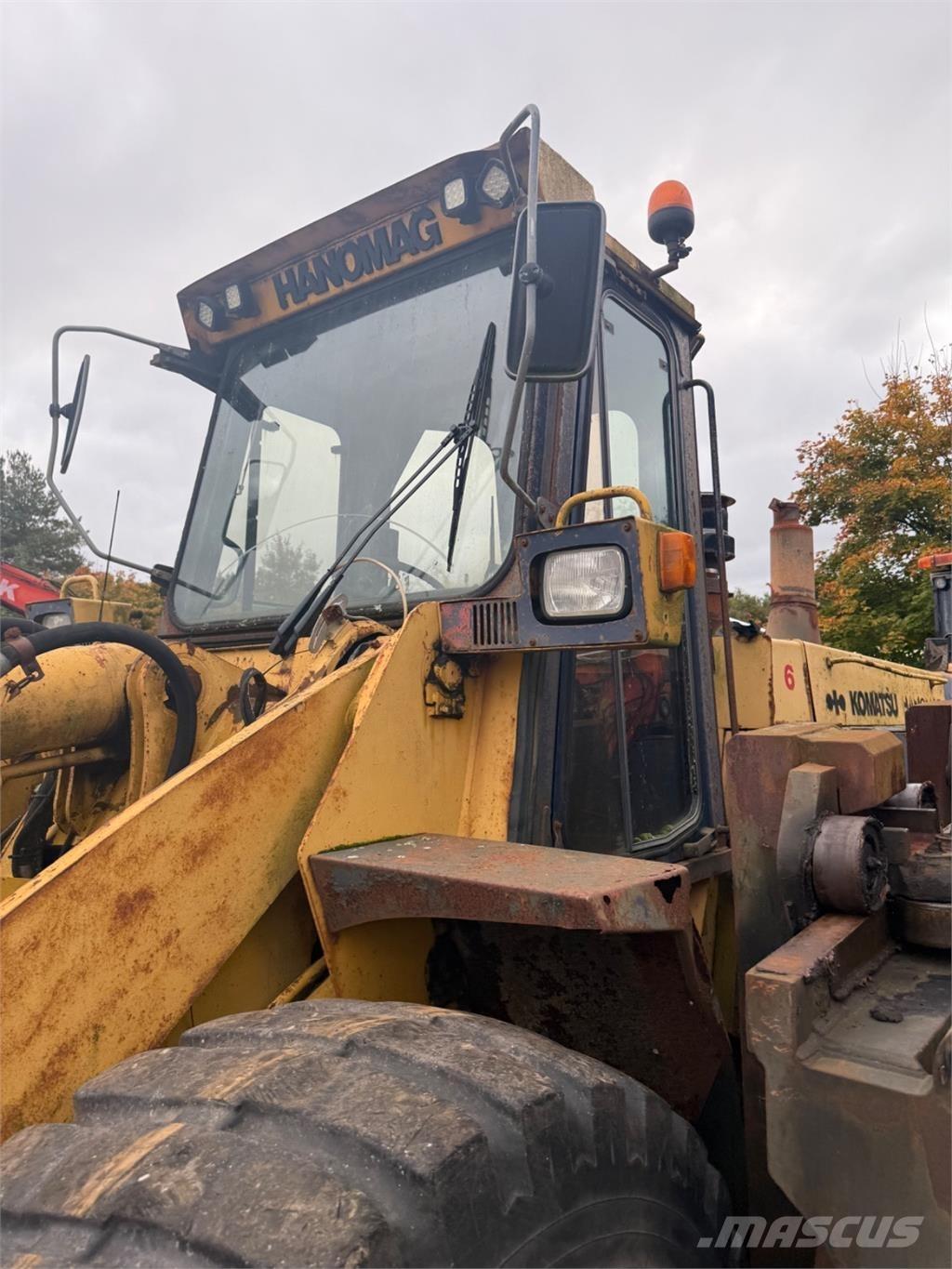 Hanomag 60E Naudoti ratiniai krautuvai