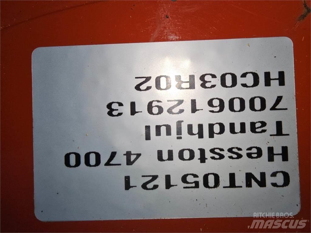 Hesston 4700 Kiti pašarų derliaus nuėmimo įrengimai