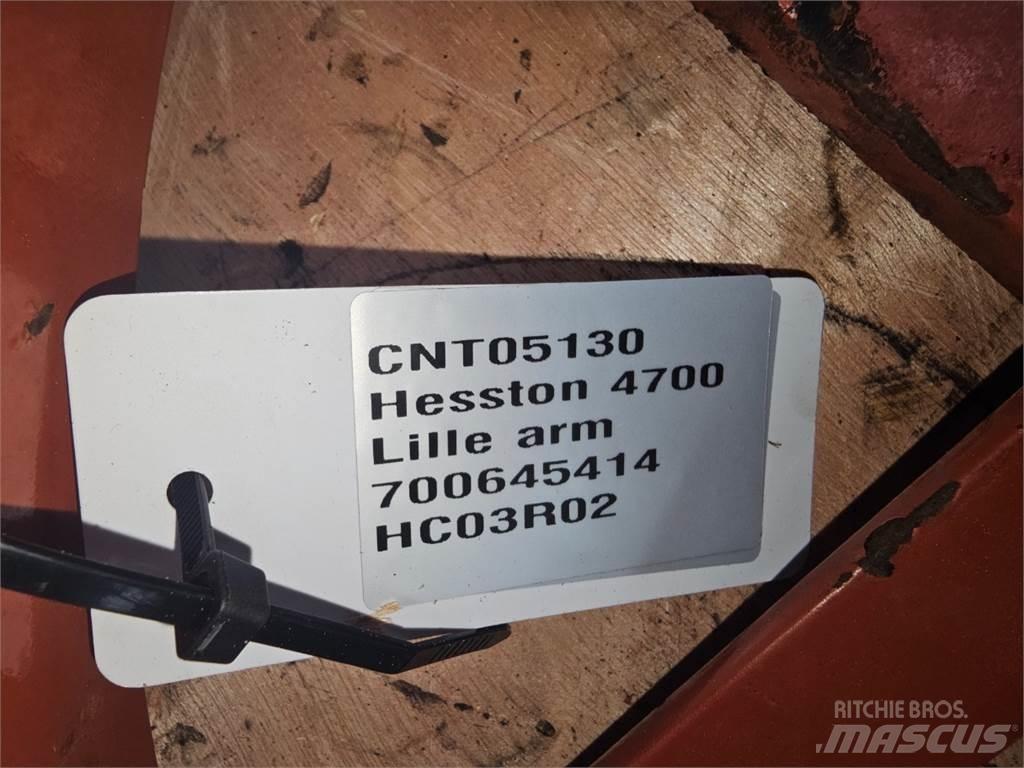 Hesston 4700 Kiti pašarų derliaus nuėmimo įrengimai