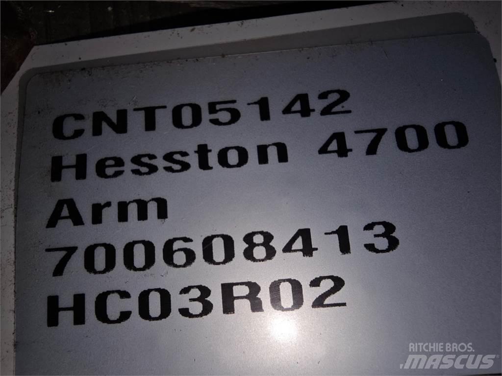 Hesston 4700 Kiti pašarų derliaus nuėmimo įrengimai