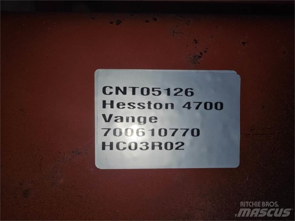 Hesston 4700 Žemės ūkis - Kita