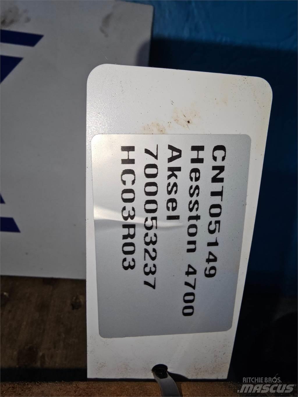 Hesston 4700 Kiti pašarų derliaus nuėmimo įrengimai