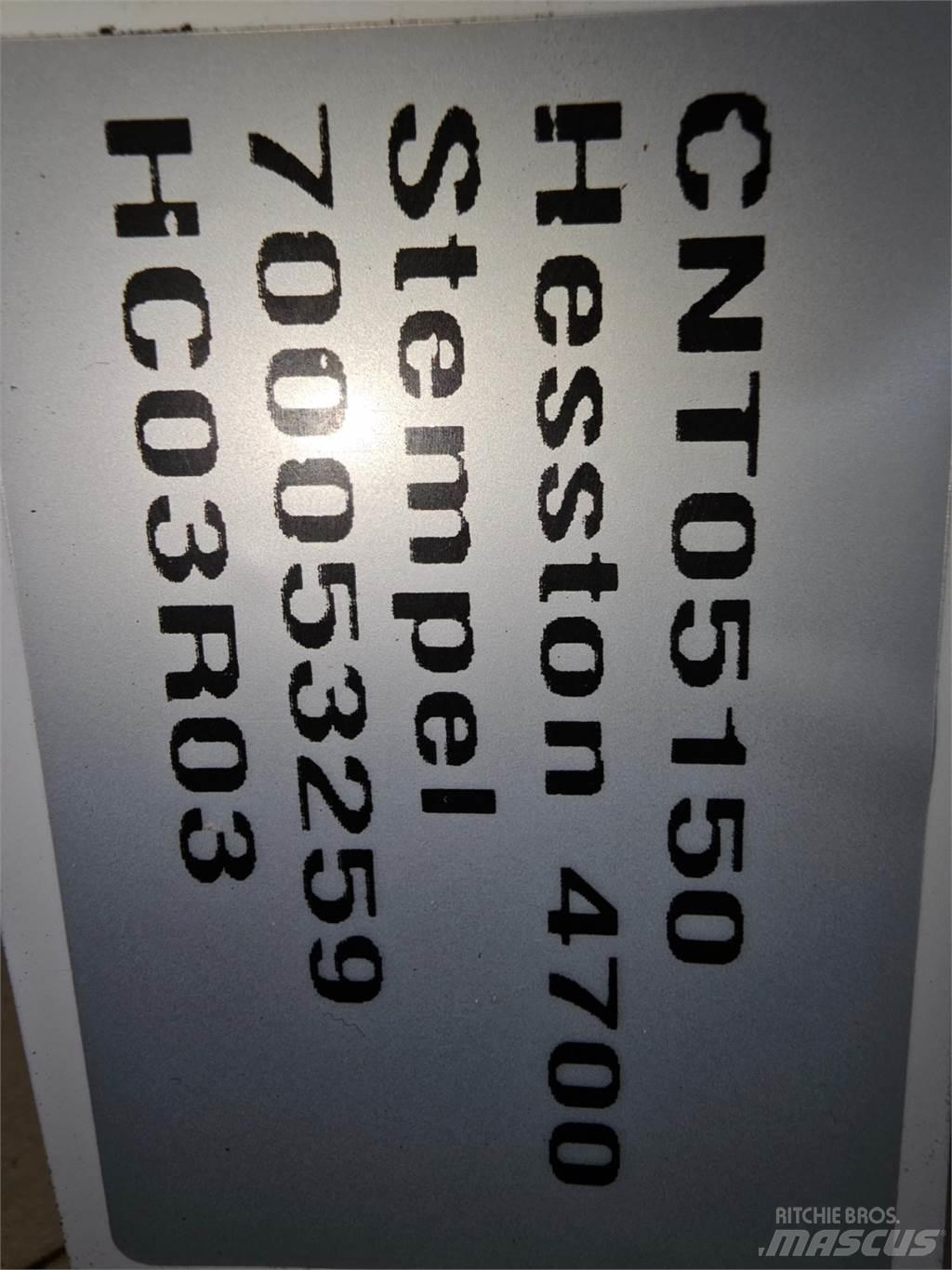 Hesston 4700 Hidraulikos įrenginiai