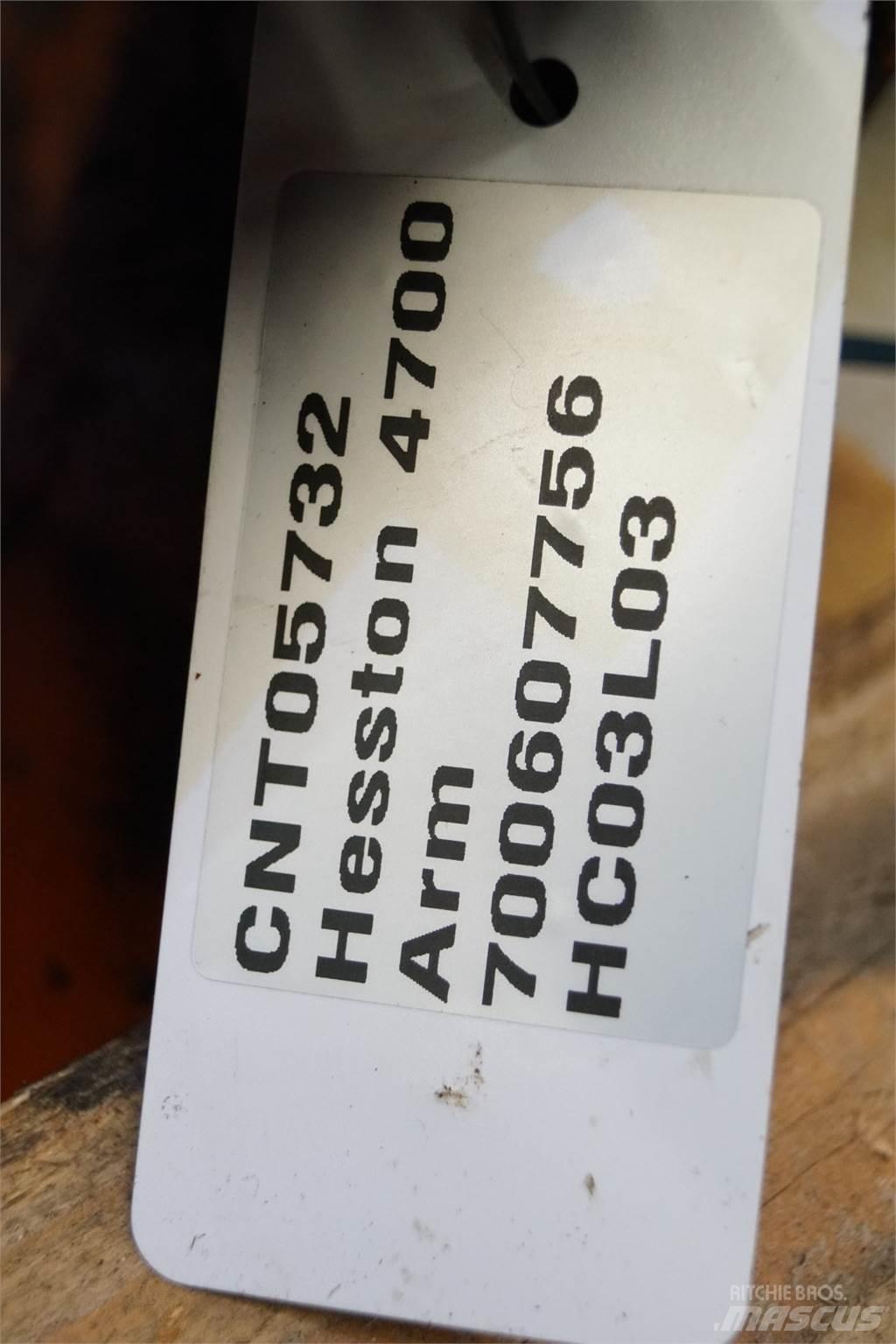 Hesston 4700 Žemės ūkis - Kita