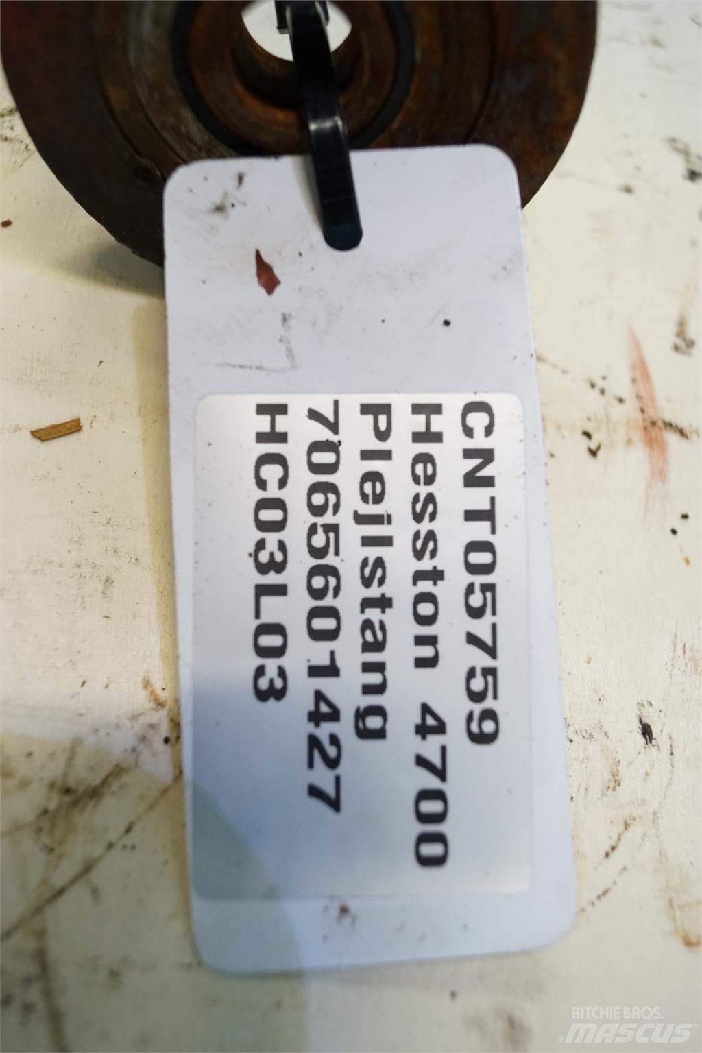 Hesston 4700 Žemės ūkis - Kita