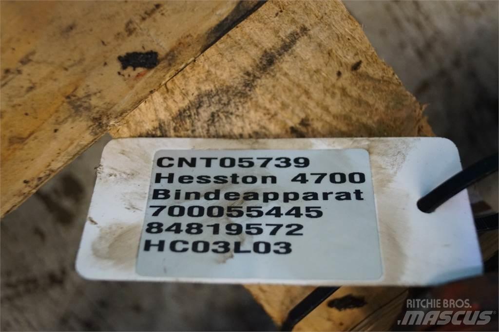 Hesston 4700 Kiti pašarų derliaus nuėmimo įrengimai