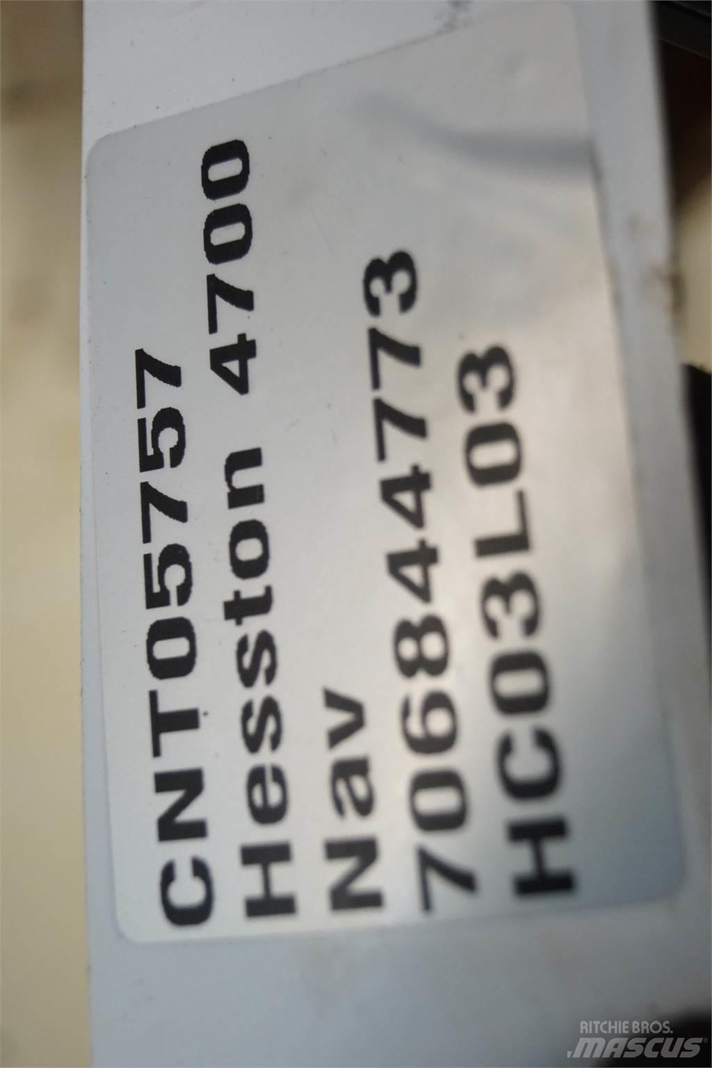 Hesston 4700 Kiti pašarų derliaus nuėmimo įrengimai