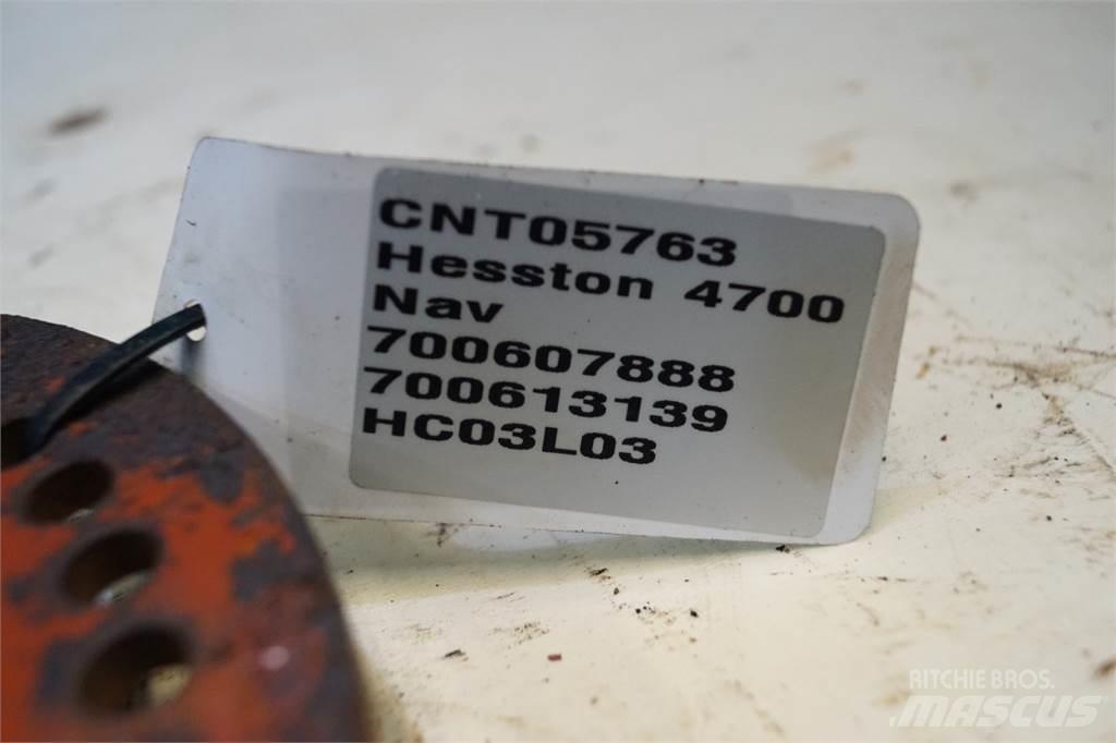 Hesston 4700 Kiti pašarų derliaus nuėmimo įrengimai