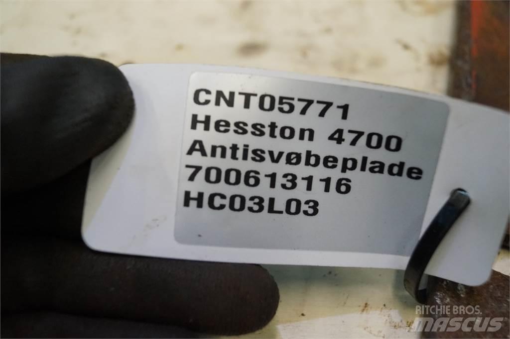 Hesston 4700 Kiti pašarų derliaus nuėmimo įrengimai