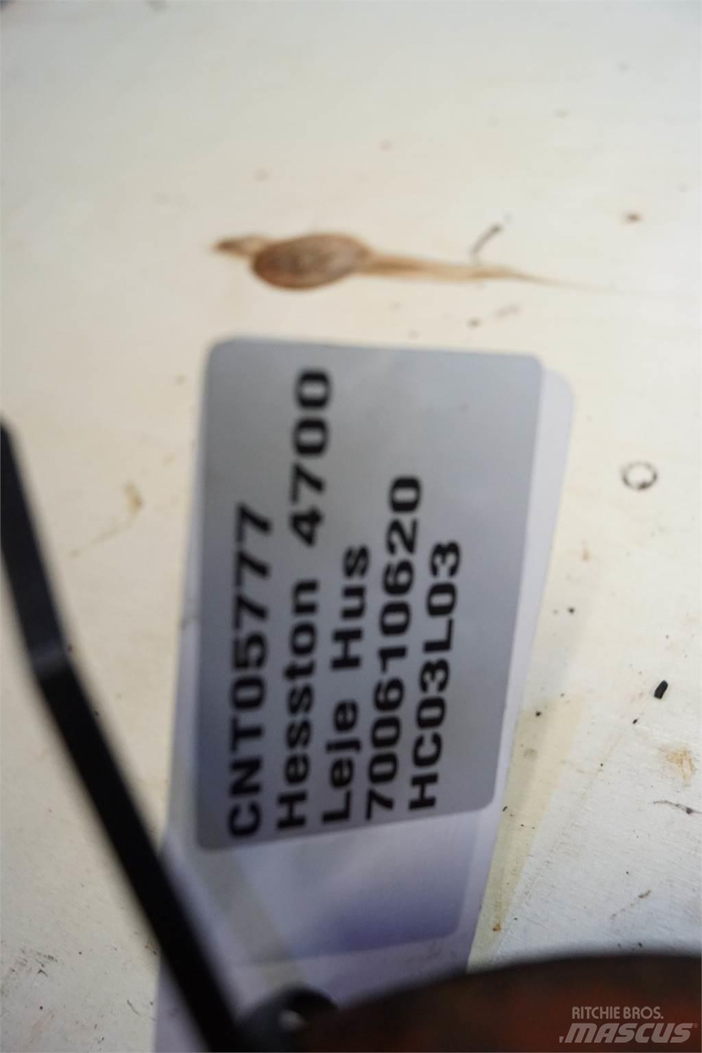 Hesston 4700 Kiti pašarų derliaus nuėmimo įrengimai