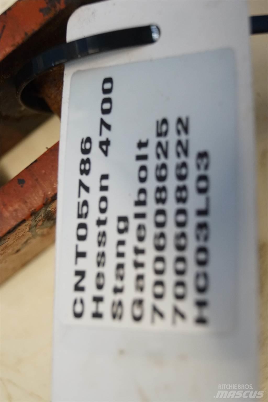 Hesston 4700 Žemės ūkis - Kita