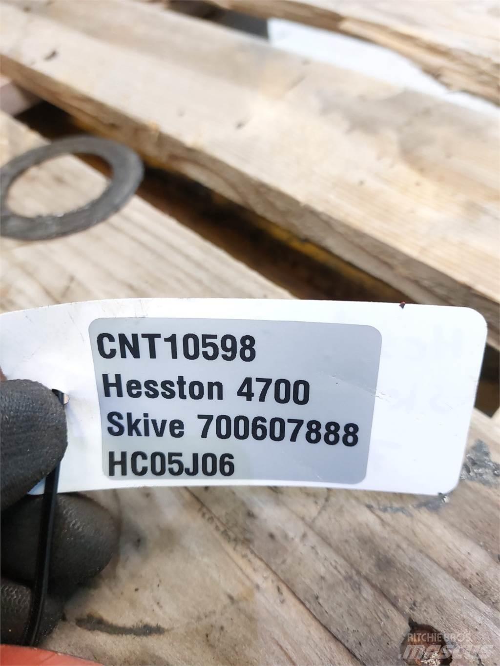 Hesston 4700 Žemės ūkis - Kita