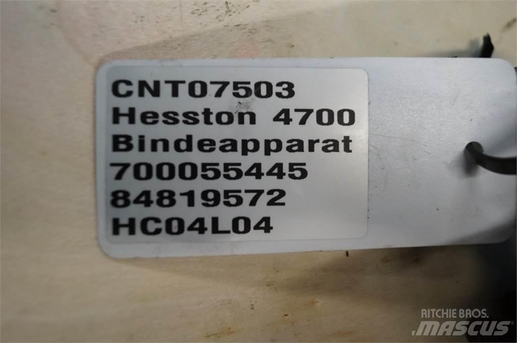 Hesston 4700 Kiti pašarų derliaus nuėmimo įrengimai