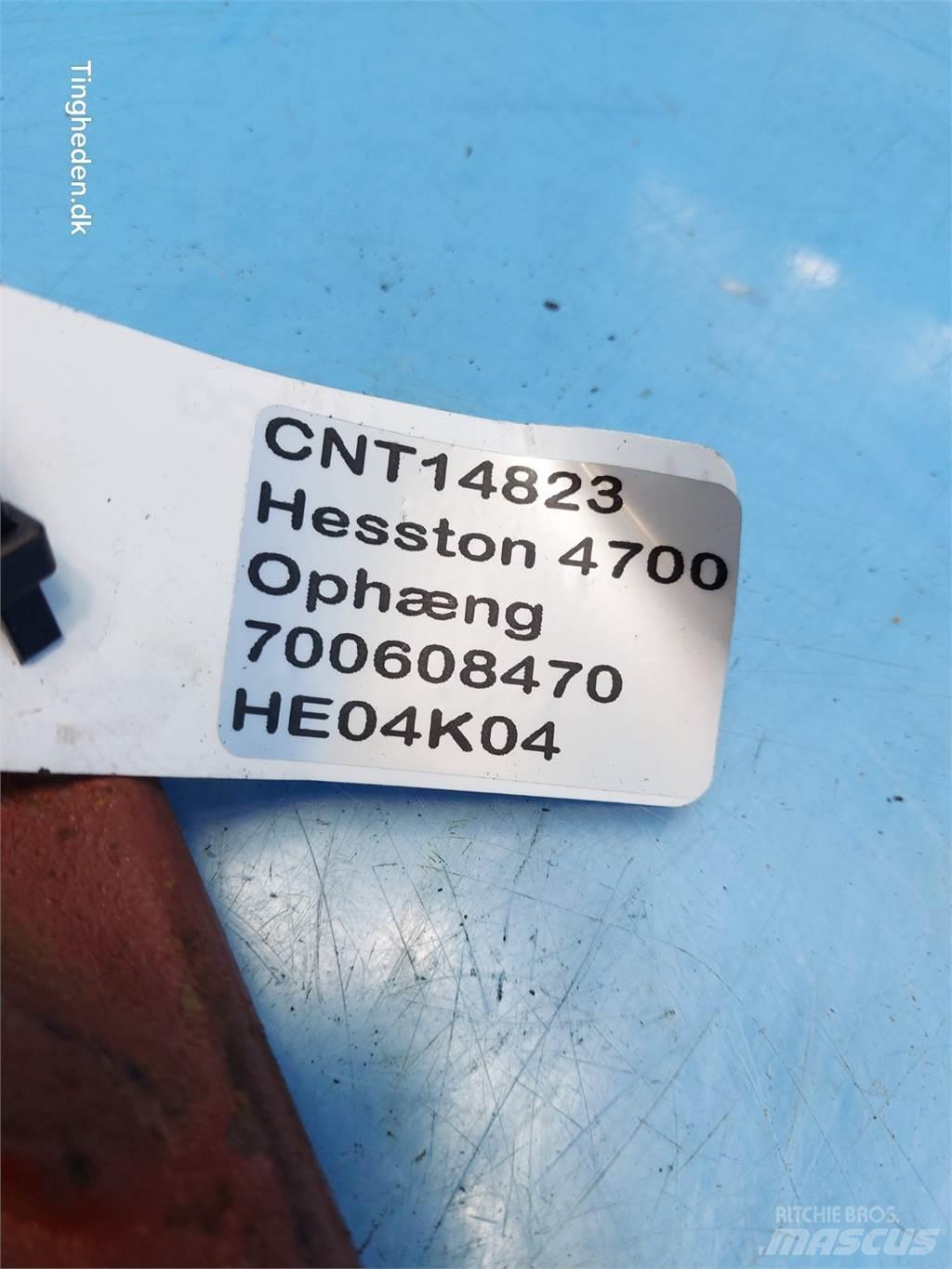 Hesston 4700 Kiti pašarų derliaus nuėmimo įrengimai