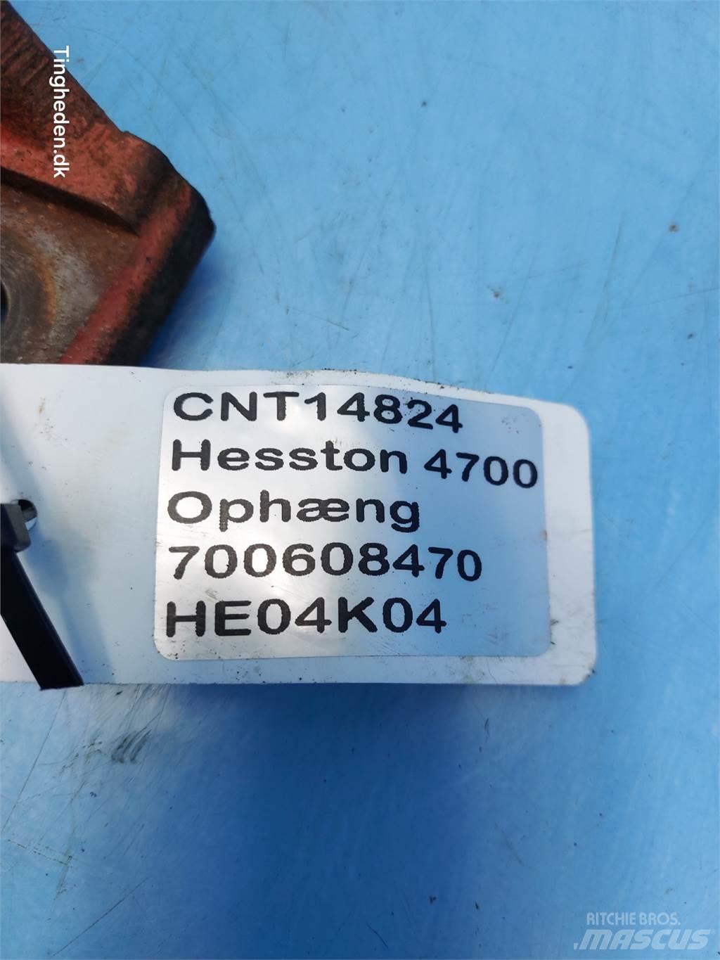 Hesston 4700 Kiti pašarų derliaus nuėmimo įrengimai