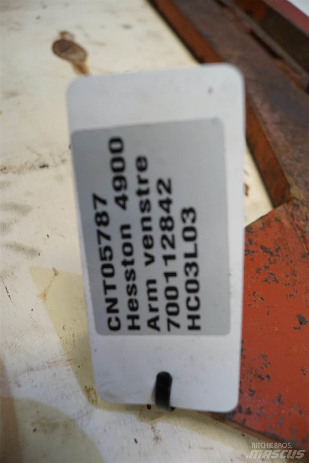 Hesston 4900 Žemės ūkis - Kita