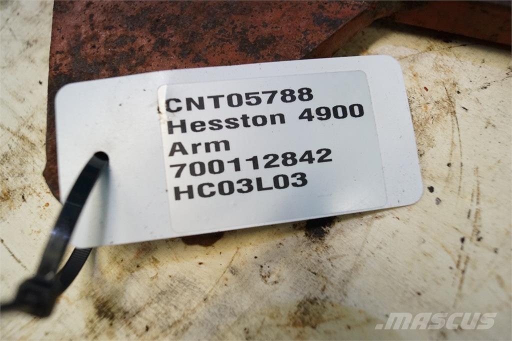 Hesston 4900 Žemės ūkis - Kita