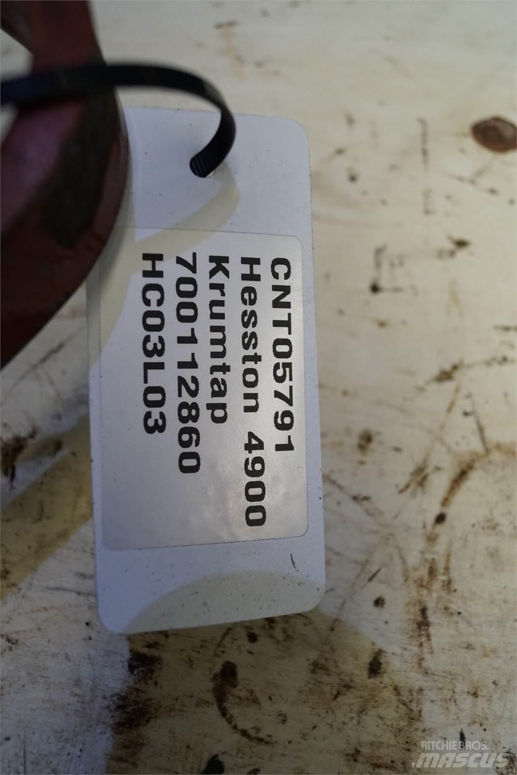 Hesston 4900 Kiti pašarų derliaus nuėmimo įrengimai