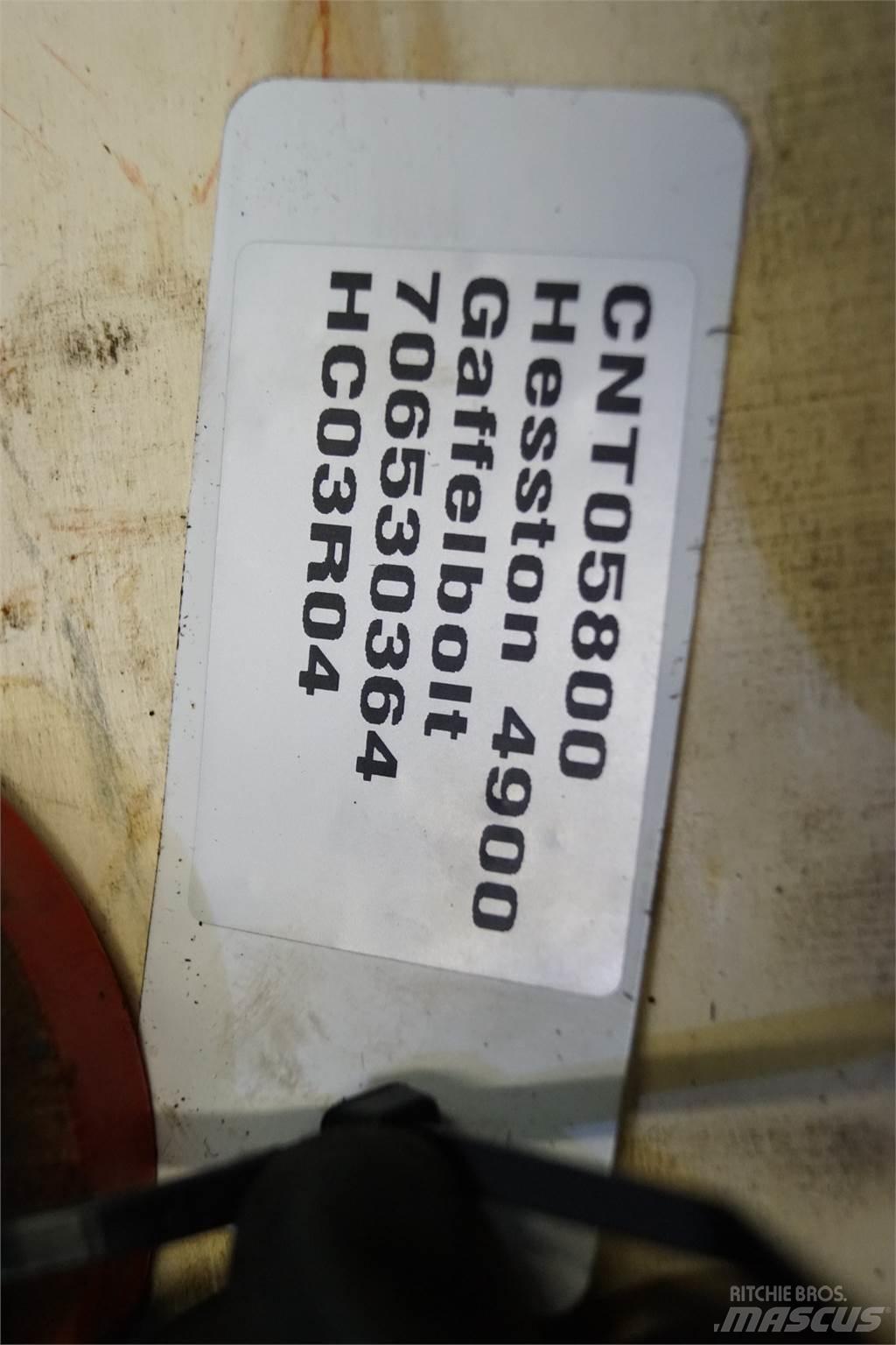 Hesston 4900 Kiti pašarų derliaus nuėmimo įrengimai