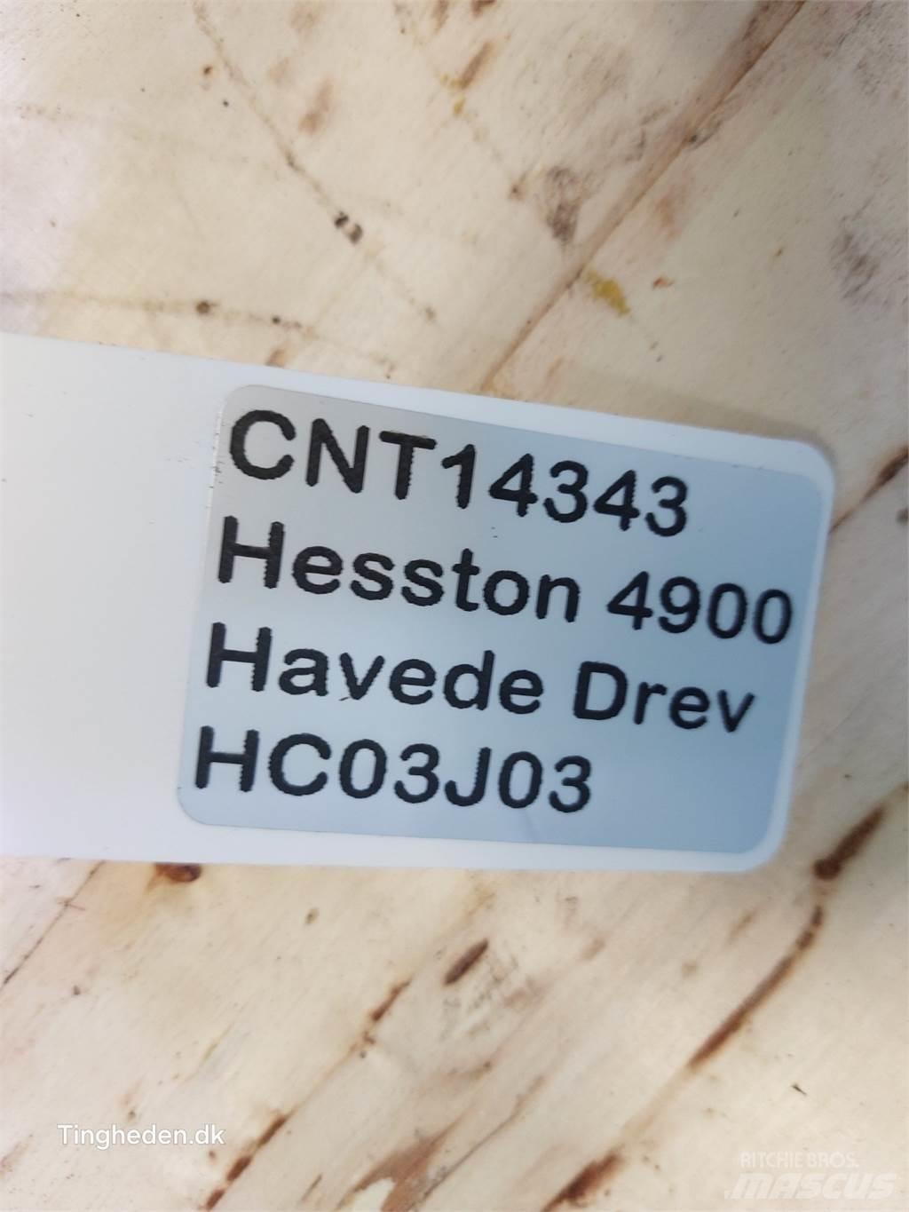 Hesston 4900 Transmisijos