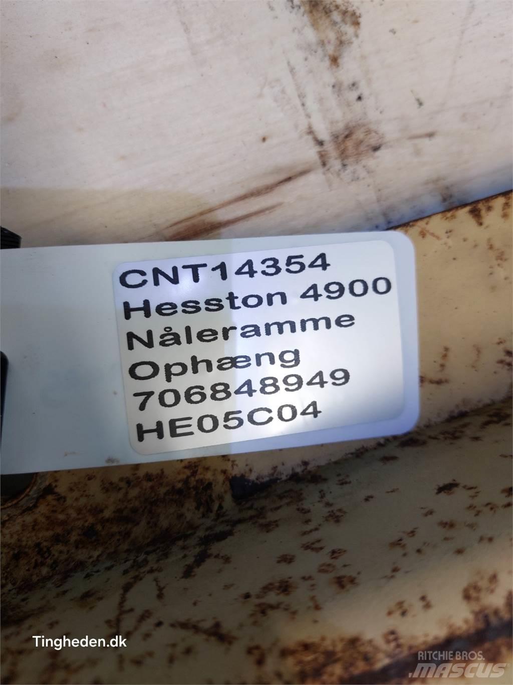Hesston 4900 Žemės ūkis - Kita
