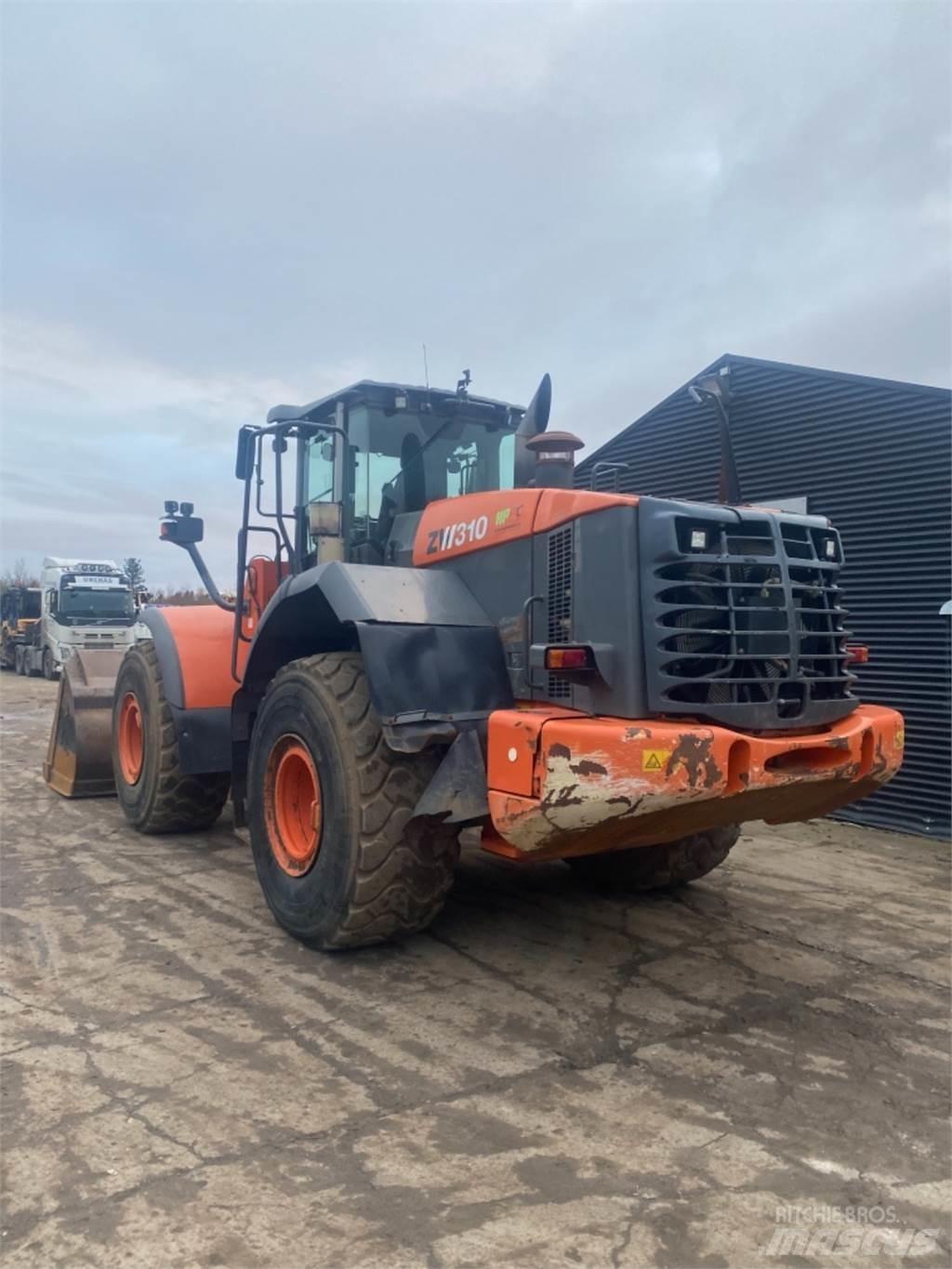 Hitachi ZW310 Naudoti ratiniai krautuvai