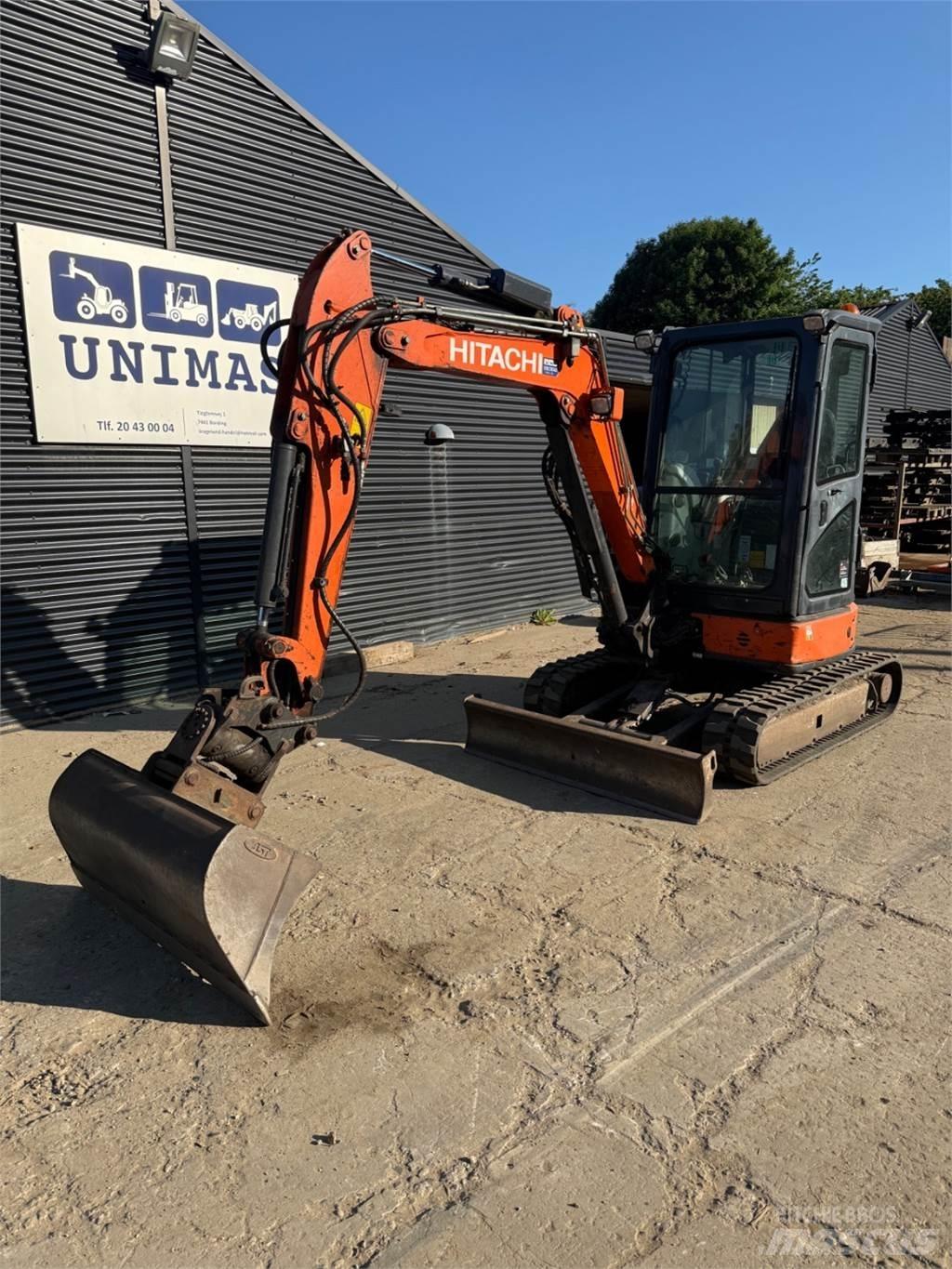 Hitachi ZX33 Mini ekskavatoriai < 7 t