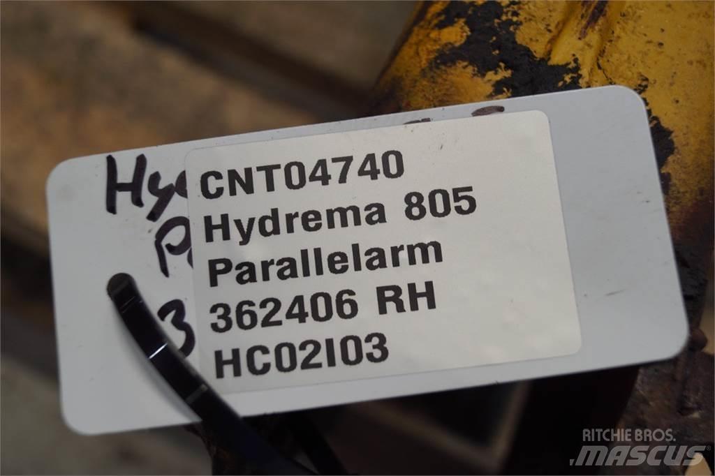 Hydrema 805 Sijos ir savivarčiai