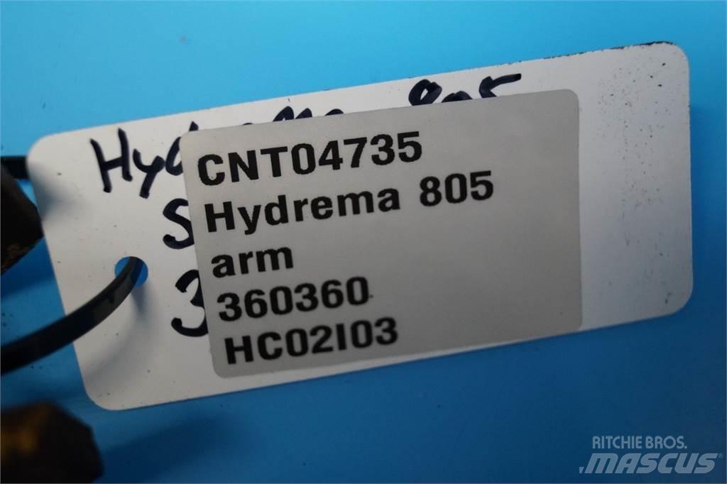 Hydrema 805 Tranšėjų kasimo technika