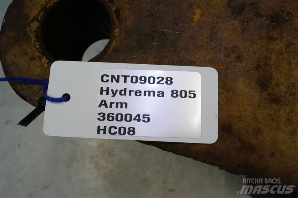 Hydrema 805 Tranšėjų kasimo technika