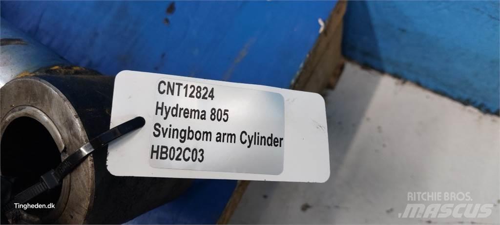 Hydrema 805 Tranšėjų kasimo technika
