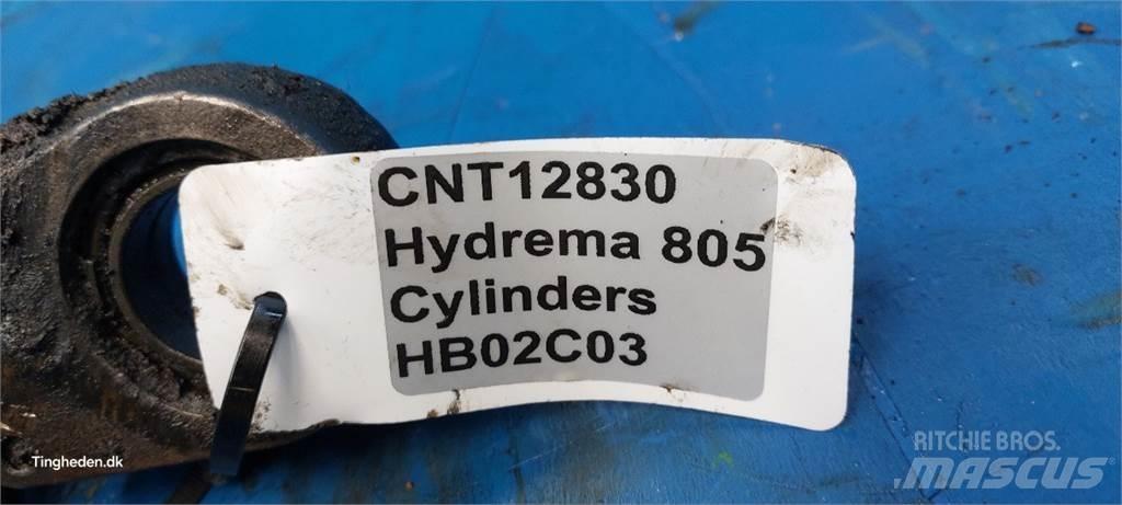Hydrema 805 Ašys