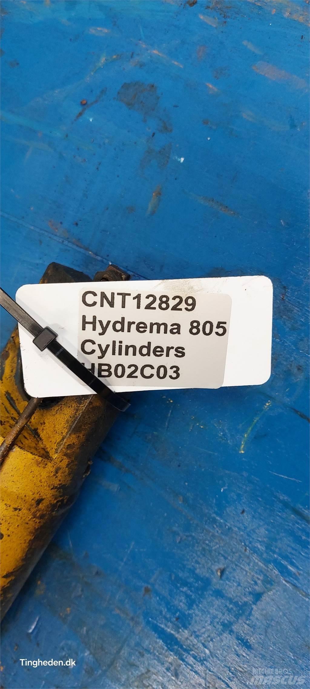 Hydrema 805 Ašys