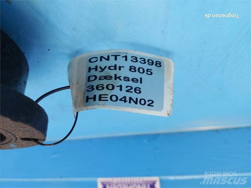 Hydrema 805 Tranšėjų kasimo technika
