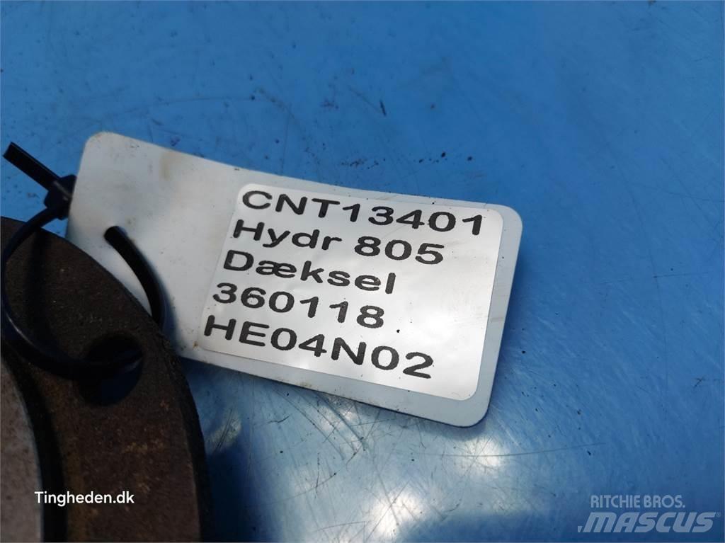 Hydrema 805 Tranšėjų kasimo technika