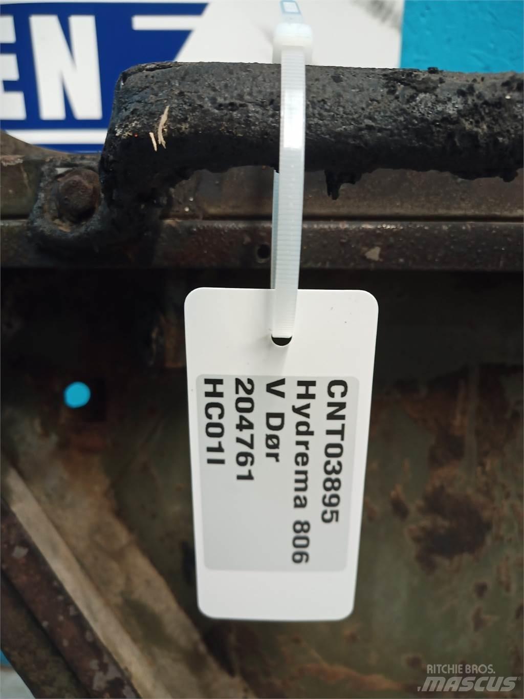 Hydrema 806 Kabinos ir interjeras