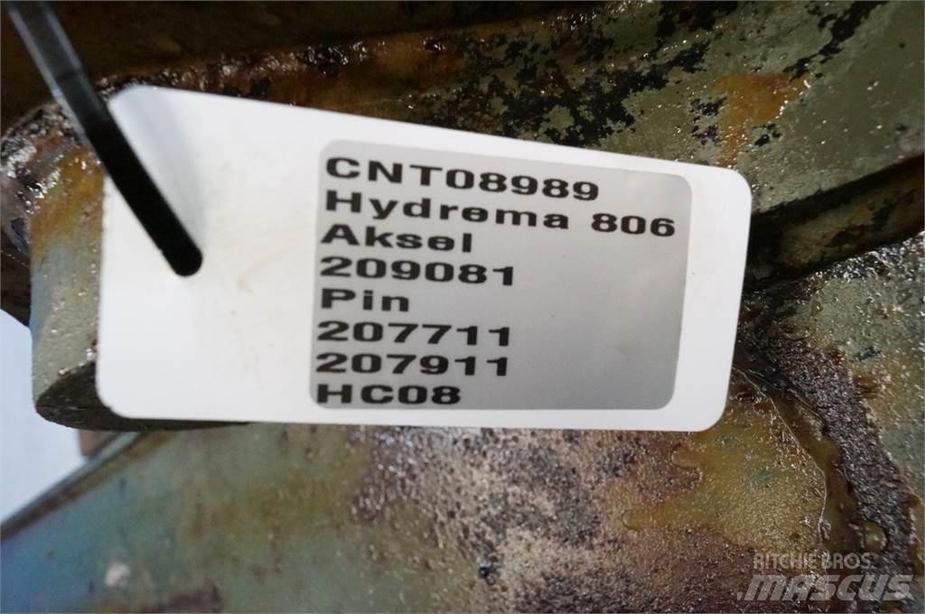 Hydrema 806 Tranšėjų kasimo technika