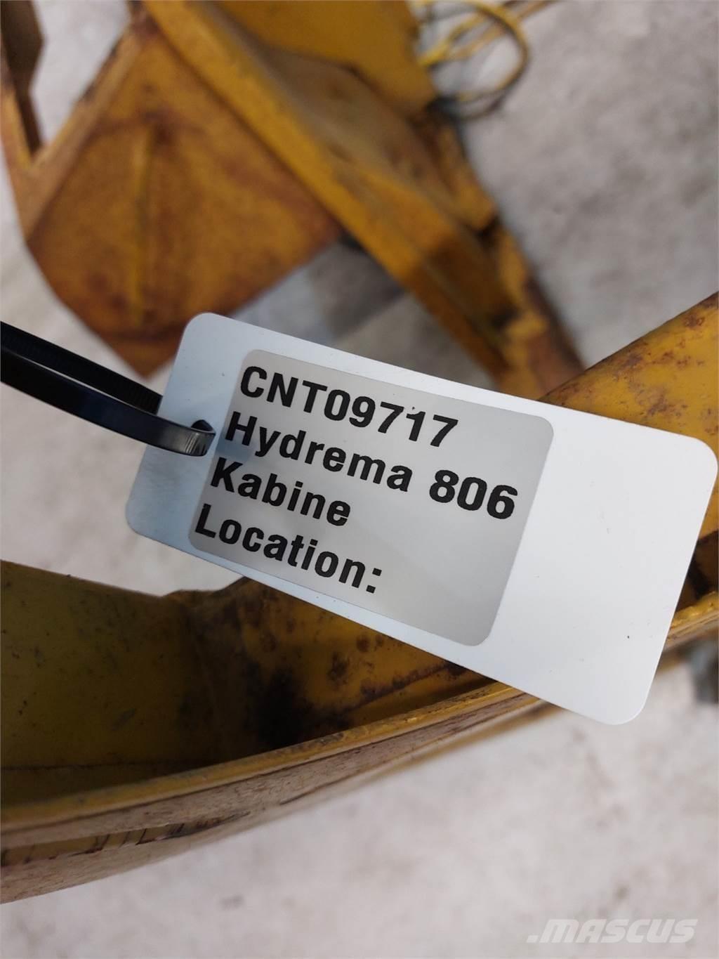 Hydrema 806 Kabinos ir interjeras