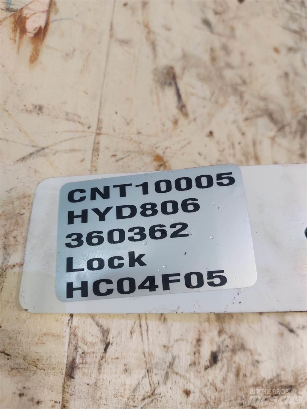 Hydrema 806 Kranų dalys ir įranga