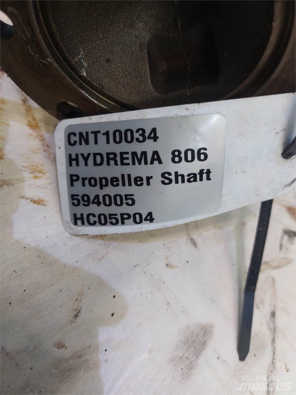 Hydrema 806 Ašys