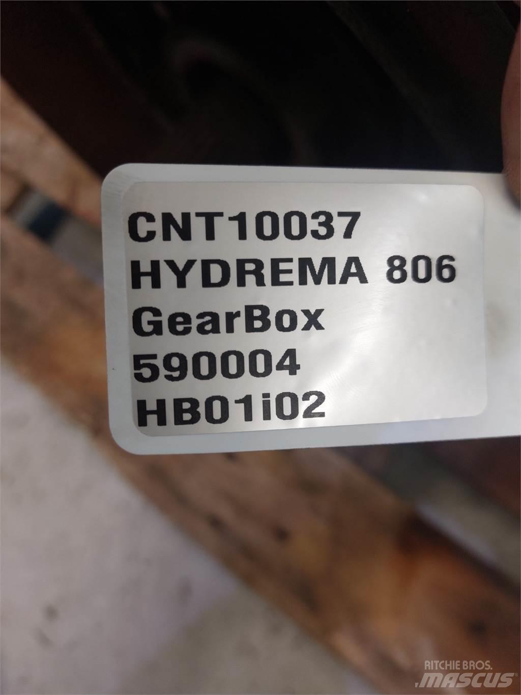 Hydrema 806 Transmisijos