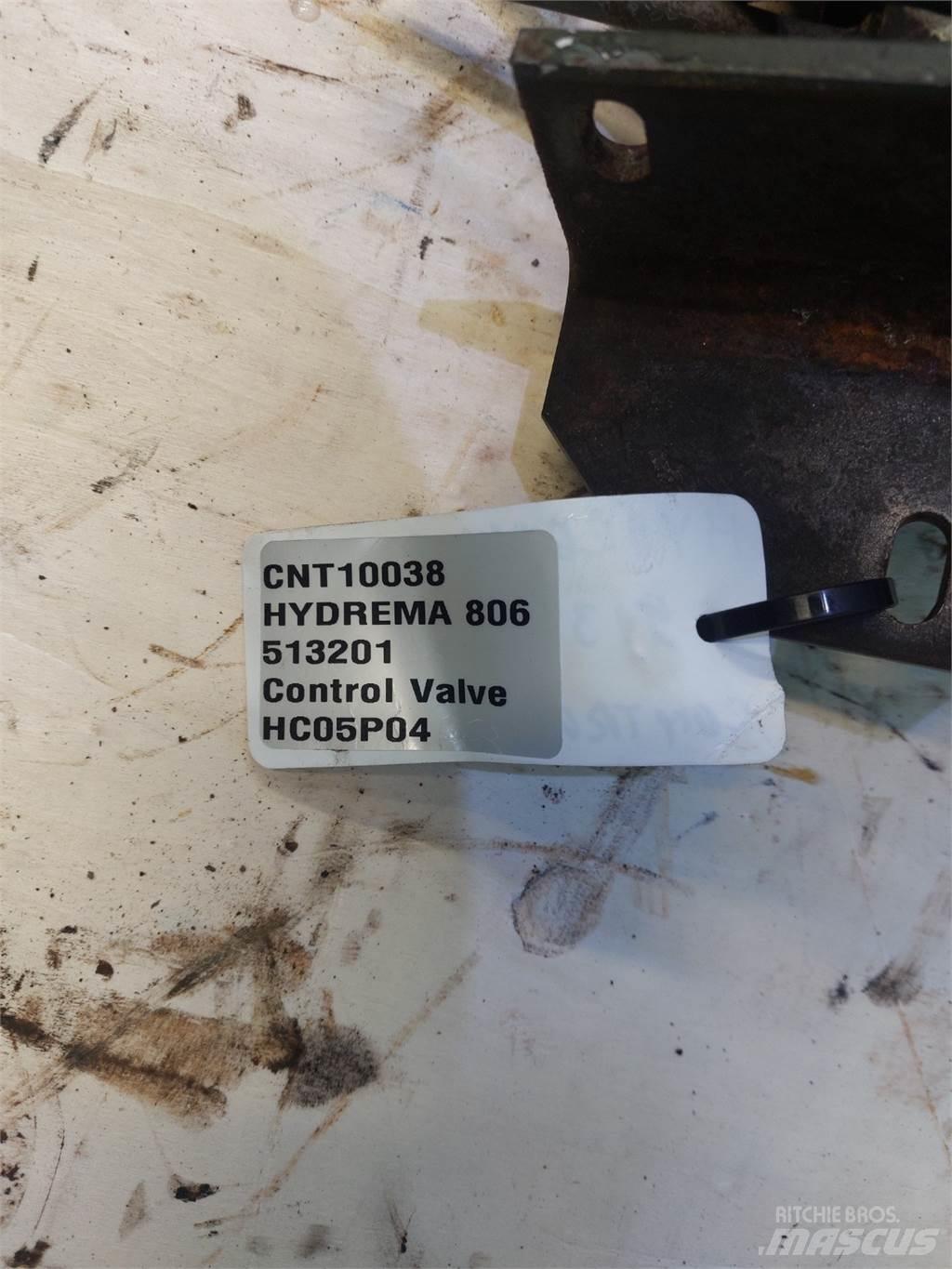 Hydrema 806 Hidraulikos įrenginiai