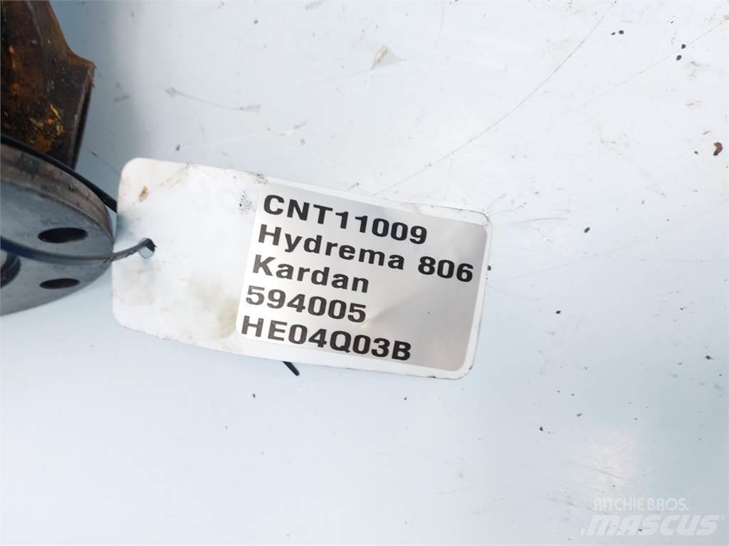 Hydrema 806 Ašys