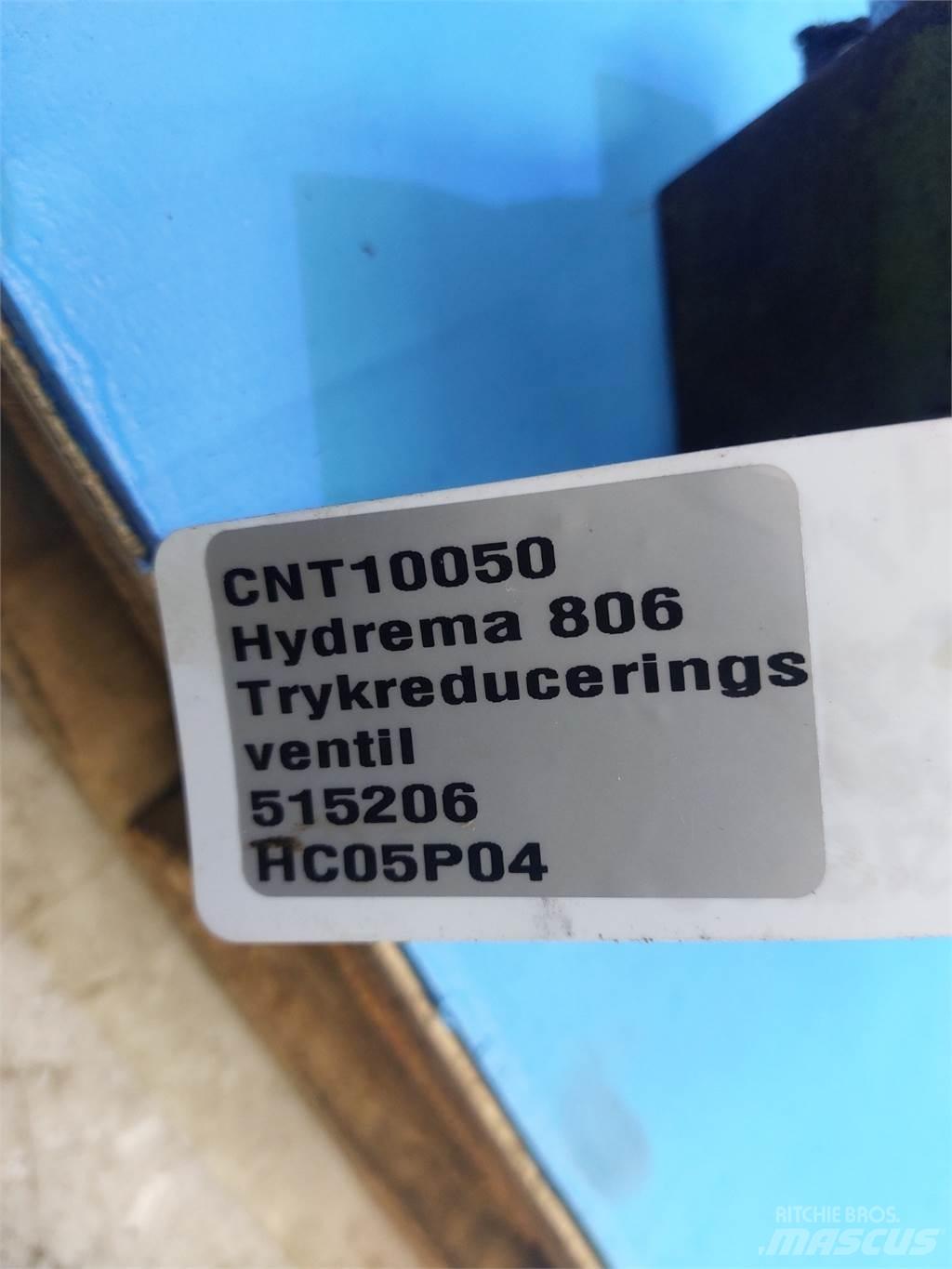 Hydrema 806 Hidraulikos įrenginiai