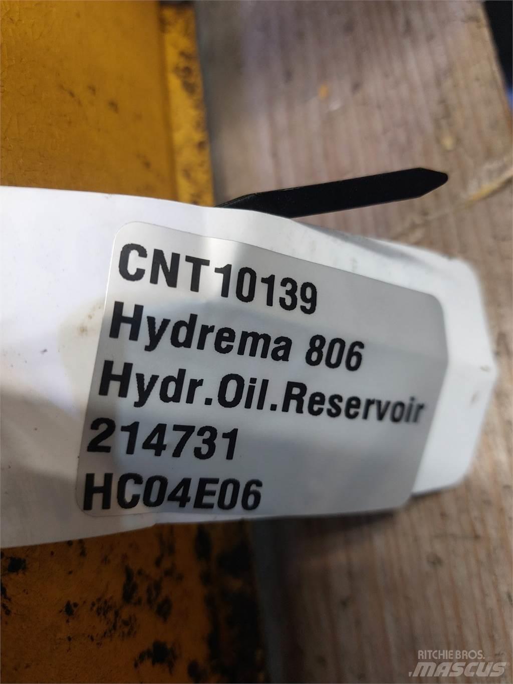 Hydrema 806 Hidraulikos įrenginiai